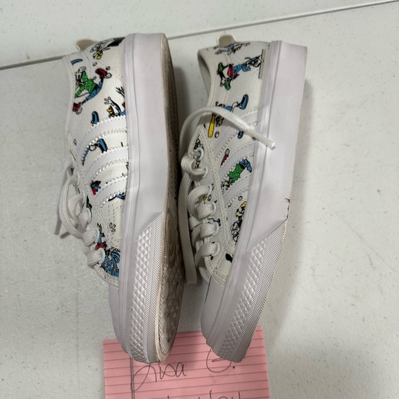 2 pair of Adidas size 4 Disney Goofy shoes - Picture 9 of 10